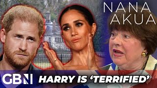 Harry is TERRIFIED Meghan will leave him  Princes DESPERATION to cling onto Duchess laid bare [upl. by Ahsyia637]