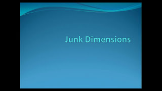 What are Junk dimensions [upl. by Sesmar]