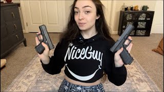 ASMR Your Girlfriend Teaches You About Her Guns [upl. by Bicknell]