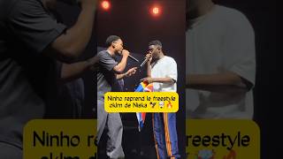 LA CONNEXION JEFE x CHARO 🦅🔥🤯 ninho niska rapfr freestyle oklm concert2024 adidasarena jefe [upl. by Anale]