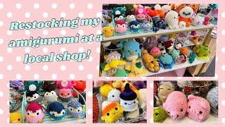 Pricing My Crochet Amigurumi  Restocking amigurumis at a local shop  Prices [upl. by Bencion928]