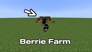 Sweet Berries farm tutorial donutsmp [upl. by Annailuj857]