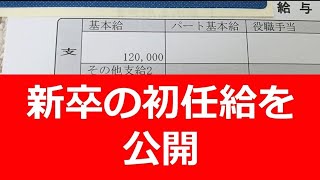 19歳 新卒の初任給 給料明細書を公開！専門卒で中小企業の低賃金を知ったときの絶望感。振込手数料も取られてました😭 [upl. by Uphemia]