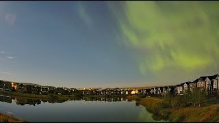 September 17 2024 8min All Night Timelapse  Northern Lights [upl. by Einnej]