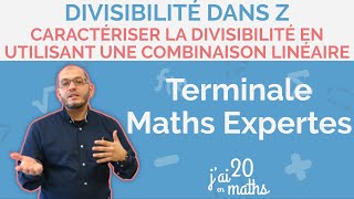 Caractériser la divisibilité Utiliser une combinaison linéaireDivisibilité dans Z  Maths Expertes [upl. by Aiyt870]