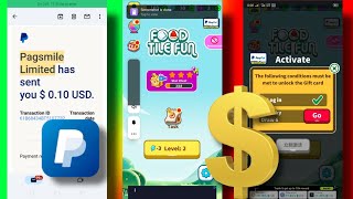 PayPal Game For Money  Make Money Online  PayPal Earning Apps [upl. by Kenwood338]