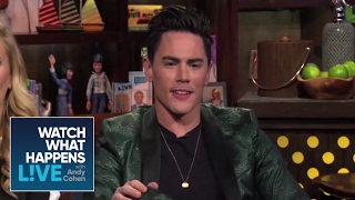 Is Tom Sandoval A Cheater  Vanderpump Rules  WWHL [upl. by Aitital]