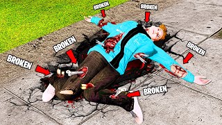 I Broke EVERY BONE In GTA 5 MODS [upl. by Zsuedat]