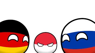 CountryBalls  Partition of Poland test [upl. by Neelhtakyram]