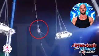 AGT Extreme Accident Leads to Near DEATH of Daredevil Jonathan Goodwin All the Details [upl. by Jovi618]