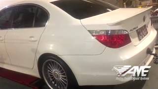 Alpina B5 BMW e60 AME Exhaust Brutal and Elegant Sound in One [upl. by Cozza]