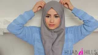 Quick and Simple Hijab Style [upl. by Nessaj]