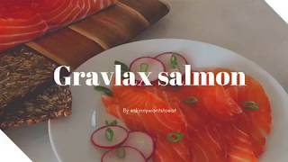 Cured Gravlax Salmon [upl. by Stephannie866]