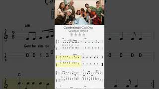 Çemberimde Gül Oya Ukulele Nota Tab Akor  Anonim [upl. by Caterina]