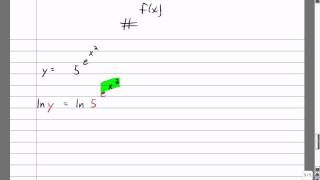 Logarithmic Differentiation Practice [upl. by Ffirahs]