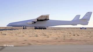 Самый большой в мире самолет Stratolaunch Он всетаки полетел [upl. by Tur565]