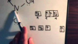 Organic Chemistry Video 14 Resonance  Example 10 Nitric Acid [upl. by Monah]