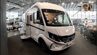 Laika Ecovip H 4112 DS luxury RV motorhome Camper Van Camping car Fiat walkaround  interior V2183 [upl. by Cirted]