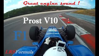 Prost F1 V10  Circuit DijonPrenois 21072020 with LRS Formula Driving Experience [upl. by Bensky]