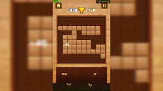 wood block puzzle 3d Game  Block puzzle game highest score  Puzzle game video Djkaranmusicremix [upl. by Nyla]