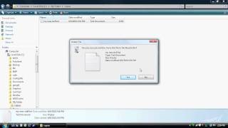 Manipulating Files and Folders in Windows 7 [upl. by Franek]