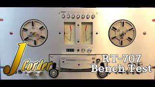 JCorder Restored Pioneer RT707 Demo [upl. by Eeneg34]