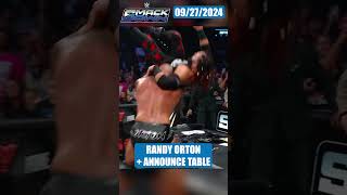 Randy Orton works the announce table  WWE SmackDown 09272024 [upl. by Andres]