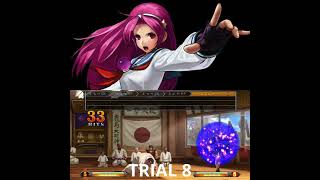 KOF XIII TRIAL 8 ATHENA [upl. by Saundra]