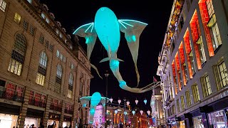 Lumiere London transforms city with beautiful light installations [upl. by Roinuj221]