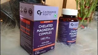 CHELATED MAGNESIUM COMPLEX 120 TABLETS [upl. by Syl]