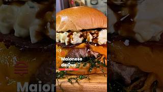 🍔 RECEITA DE MAIONESE DE OVO COZIDO COM HAMBÚRGUER DE DUROC E COPA LOMBO CROCANTE👇 [upl. by Riay]