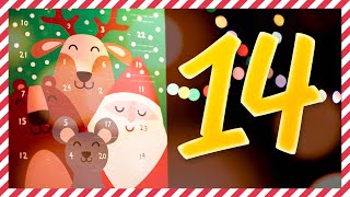 Flying Tiger Advent Calendar door 14 – Calendar opening Day 14 [upl. by Hafirahs]