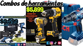 Combo de Herramientas Makita Dewalt Elite Bosch [upl. by Arataj195]