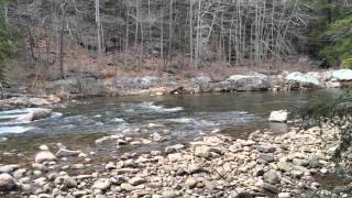 The Loyalsock Creek at the Haystacks in the Loyalsock State Forest [upl. by Corvin]