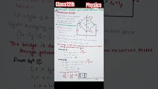 Wheatstone bridgeunbalanced bridge current electricity2024cbse [upl. by Luamaj869]