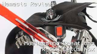 Nemesis Reviews Mastermind Creations R48N Optus Nox [upl. by Alamat]