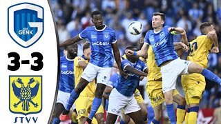 KRC Genk vs STVV 33 Highlights  Jupiler Pro League 2023 [upl. by Tomasz]