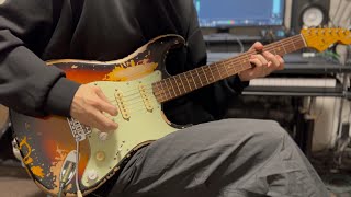 Plays Fender Mike McCready Signature Stratocaster [upl. by Eitak]