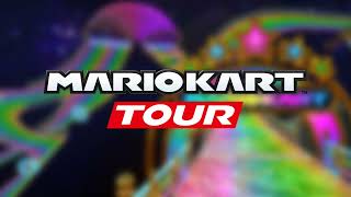 Wii Rainbow Road Final Lap  Mario Kart Tour Music [upl. by Trinee]