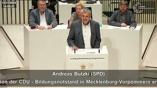 Gesetzentwurf zur Änderung des Schulgesetzes  Andreas Butzki [upl. by Adair335]