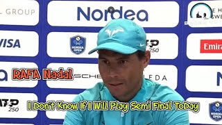 Rafael Nadal press conference Today at bastad Tournement [upl. by Otes]