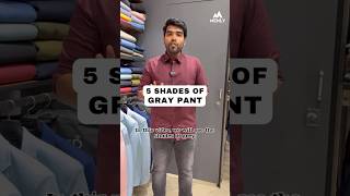 5 Shades of gray pant  gray pant outfits mensfashion formaloutfit shadesofgray [upl. by Hahsi]