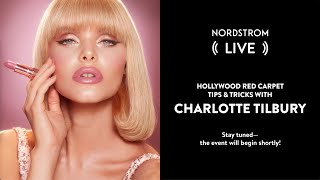 Hollywood Red Carpet Tips amp Tricks with Charlotte Tilbury [upl. by Kaczer]