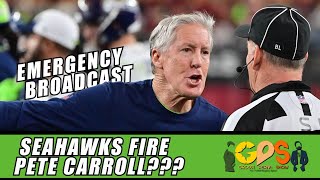 Seahawks Fire Pete Carroll Emergency GPS [upl. by Drona]