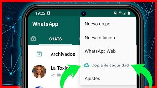 Cómo hacer COPIA de SEGURIDAD en WHATSAPP 2024 [upl. by Mat121]