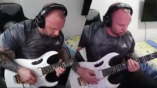 Hammerfall  Any Means Necessary Solo Guitar Cover [upl. by Nyrtak495]