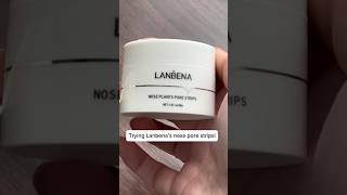 Lanbena Nose Plants Pore Strips 😱 skincare viral beautytips shorts [upl. by Camila]