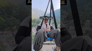 Scad Jump In Rishikesh bungee bungeejumping jumping adventure trending viral bungy shorts [upl. by Animas317]