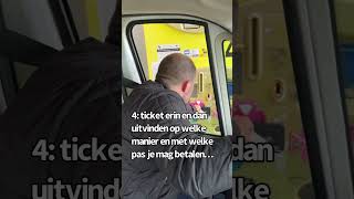 Fases van tolweg betalen in Frankrijk 🤪 humor herkenbaar autovakantie sketch frustraties pov [upl. by Tatum]