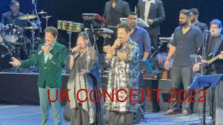 Kumar Sanu ll Udit Narayan ll Alka Yagnik ll Live Performance Rewind Tour in Leeds England UK 2022 [upl. by Collyer49]